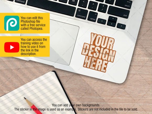Download Laptop Sticker Mockup Psd Smart Object - Smart object Collection