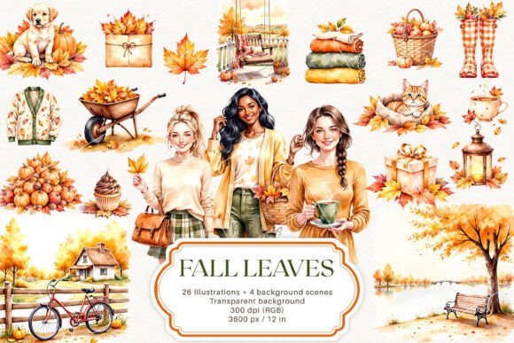 Download Autumn Leaves Lover, Cozy Fall Mood - Cozy Collection
