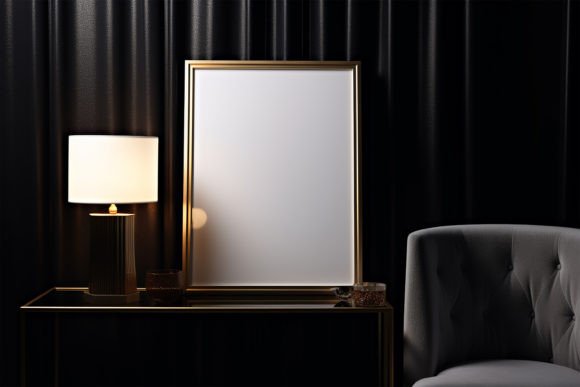Download Dark Interior Picture Frame | Vintage P - Picture Collection