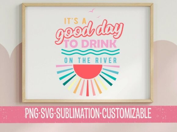 Download Drink on the River PNG &amp; SVG - Premium Bundle